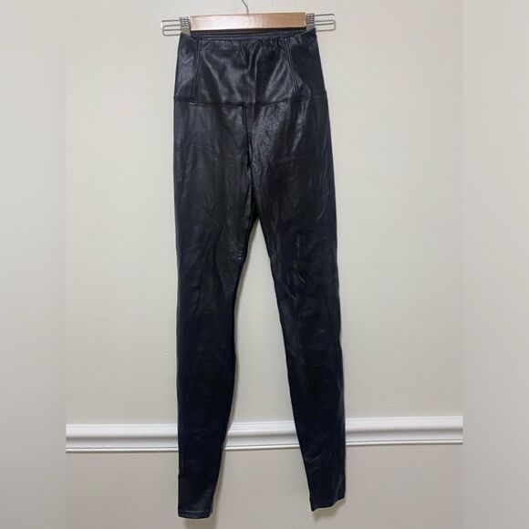 Wilfred Free Daria Vegan Faux Leather High Rise Leggings Pants Size XXS - Picture 4 of 8